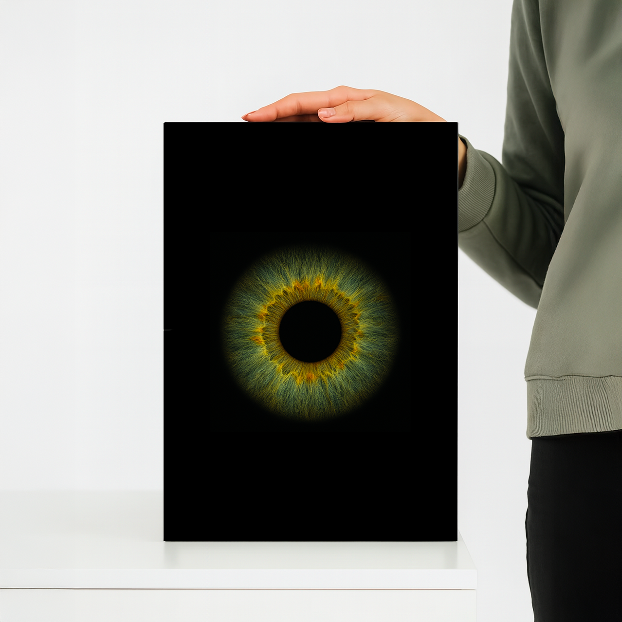 Poster Toile IRIS 30X30
