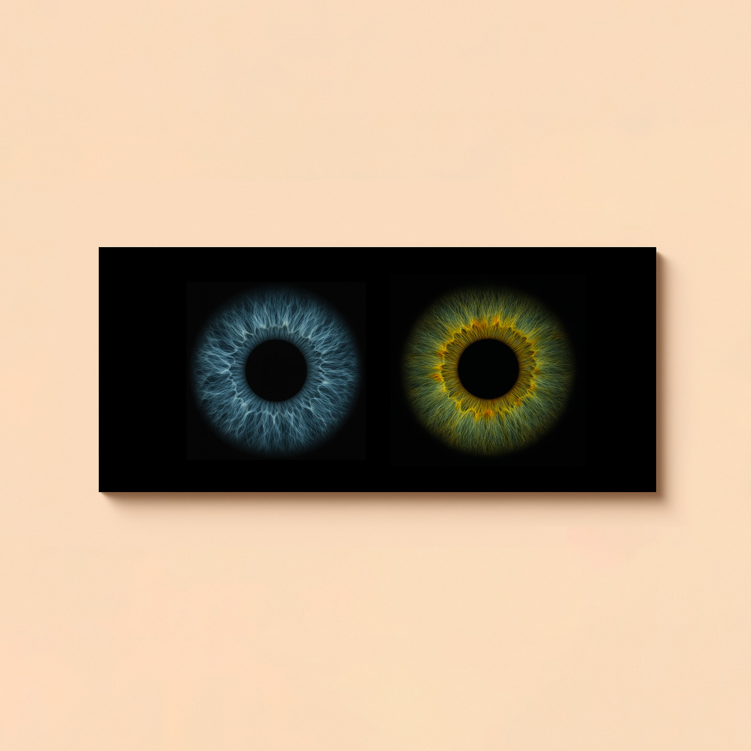 Poster Toile IRIS 150X50