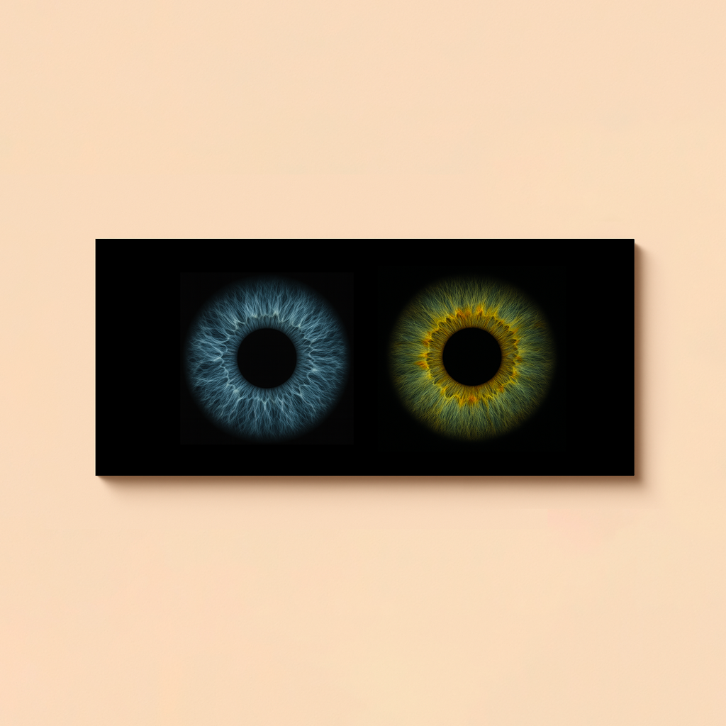 Poster Toile IRIS 150X50